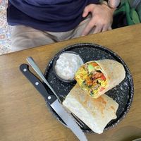 Burrito  at Carrots The Vegan Kitchen in Bangkok