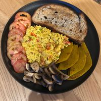 DIY Breakfast at Carrots The Vegan Kitchen in Bangkok