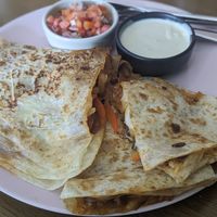 Naughty Quesadilla at Carrots The Vegan Kitchen in Bangkok
