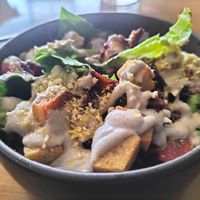 Salad at Carrots The Vegan Kitchen in Bangkok