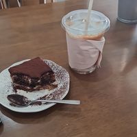 Tiramisu and Peanut Butter Late at Carrots The Vegan Kitchen in Bangkok