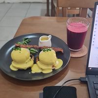 No Eggs Benedict at Carrots The Vegan Kitchen in Bangkok