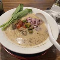 Vegan ramen  at Dashiro だし廊 in Sendai