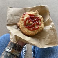 Vegan pie  at The Braidwood Bakery in Braidwood