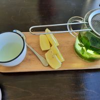 Fresh mint tea at Guyala Cafe in Cairns