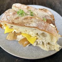 Truffle & Tofu Toastie - Amazing! at Guyala Cafe in Cairns