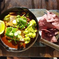 Plant Based “Huevos Rancheros" at Guyala Cafe in Cairns