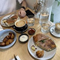 Toasties and smashed chats with a side of chilli jam  at Guyala Cafe in Cairns