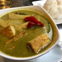 Menu Item V14 (Vegan Green Curry with Rice) at Shimiran Thai Food Cafe in Tokyo