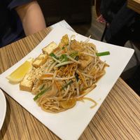 Pad thai  at Shimiran Thai Food Cafe in Tokyo