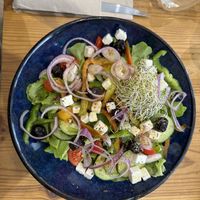 Mediterranean salad  at La Dame au Cerf in Nice