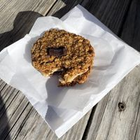 Oatmeal cookie sandwich - very soft!  at Lucky Tree in Raleigh
