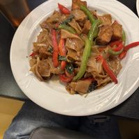 Pad kee mao with tofu   at Thai Paradise in Las Vegas