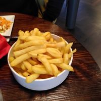 Fries (you can ask them "a la Volonté") at The Huggy's Bar - Namur in Namur