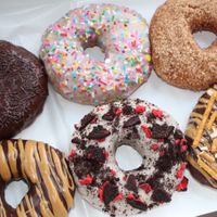 Best homemade Vegan Donuts I’ve ever tried!!! I really recommend Rosa Bakes. You should definitely support this young ladies small vegan business!  at Rosa Bakes in Chantilly