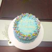 My bday cake at Rosa Bakes in Chantilly