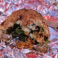 Flying V sandwich at Firewall Food Stop in Atlanta