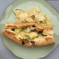 philly cheesesteak  at El Avocado in La Jolla