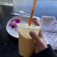 Mango madness smoothie  at El Avocado in La Jolla