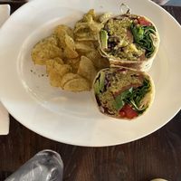 vegan wrap  at El Avocado in La Jolla