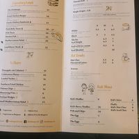 New menu at Onehunga Cafe in Auckland