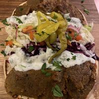 Kebab  at Seitan's Corner in Bristol