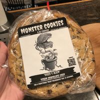 Vegan cookie they sell in store at Comālli Taqueria in Reading