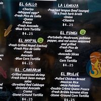 TWO vegan taco options ! at Comālli Taqueria in Reading