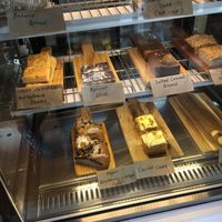 Cake cabinet  at Seafaring Fools in Glenelg