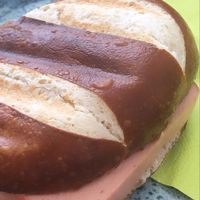  Vegan Leberkäse at Mono Cafe in Munich