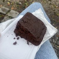 Best brownie I’ve ever had!  at Mono Cafe in Munich