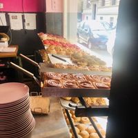 Window display   at Sammy's Berliner Donuts in Berlin