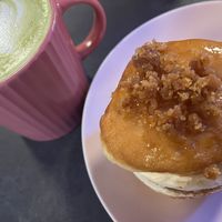 Donut something and matcha something   at Sammy's Berliner Donuts in Berlin