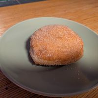 Jam doughnut at Sammy's Berliner Donuts in Berlin