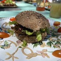 Hamburguesa   at Inhala Bar Natural in Funes