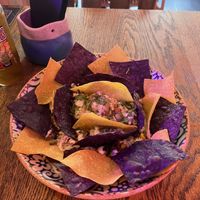 Vegan nachos   at Chiwawa Cantina in Gran Canaria