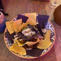 vegan nachos  at Chiwawa Cantina in Gran Canaria