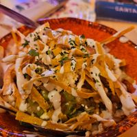 Ensalada fresca (vegan upon request) at Chiwawa Cantina in Gran Canaria