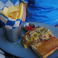 Philly cheese steak at Willow Vegan Bistro in New York City