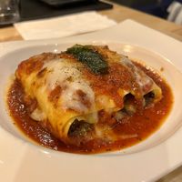  Eggplant lasagna at Willow Vegan Bistro in New York City