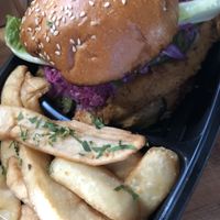 Buttermilk Fried Chick’n  at Willow Vegan Bistro in New York City