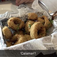 The Calamari is fabulous!  at Willow Vegan Bistro in New York City