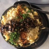 Did someone ask for truffle Mac n cheese??  at Willow Vegan Bistro in New York City