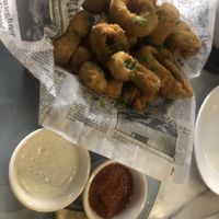 Wow! Vegan Calamari!  at Willow Vegan Bistro in New York City