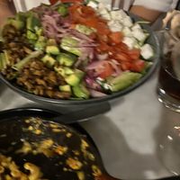 Cobb salad  at Willow Vegan Bistro in New York City