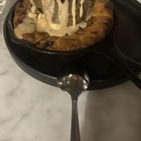 Cookie skillet  at Willow Vegan Bistro in New York City