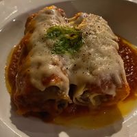 Eggplant Lasagna  at Willow Vegan Bistro in New York City