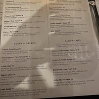 Menu 1  at Willow Vegan Bistro in New York City
