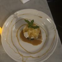 Vegan Toffee cake with ice cream   at Willow Vegan Bistro in New York City
