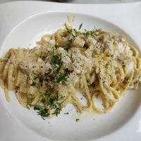 Cacio e pepe at Willow Vegan Bistro in New York City